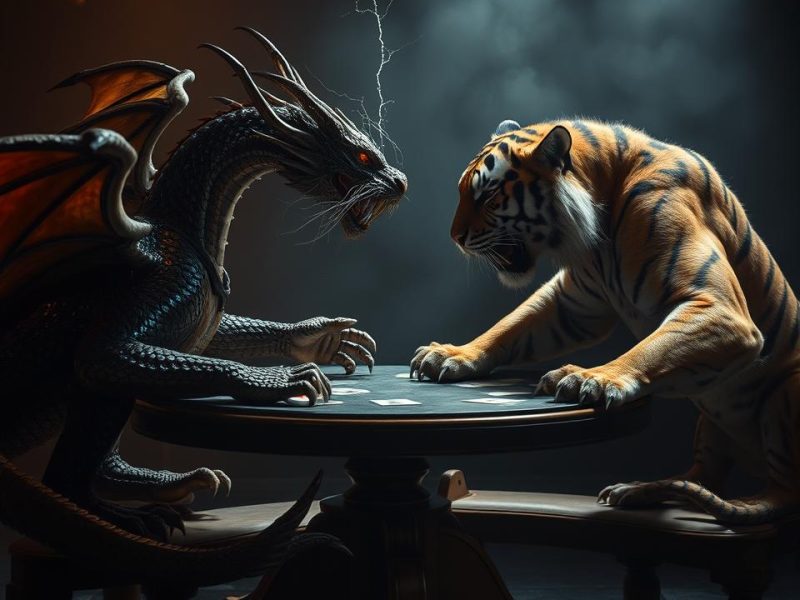 Trik Gila Main Dragon Tiger, Auto Menang 5x Berturut-Turut!